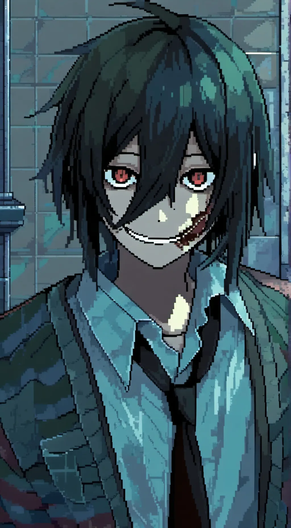 ai character: Creepypastas background