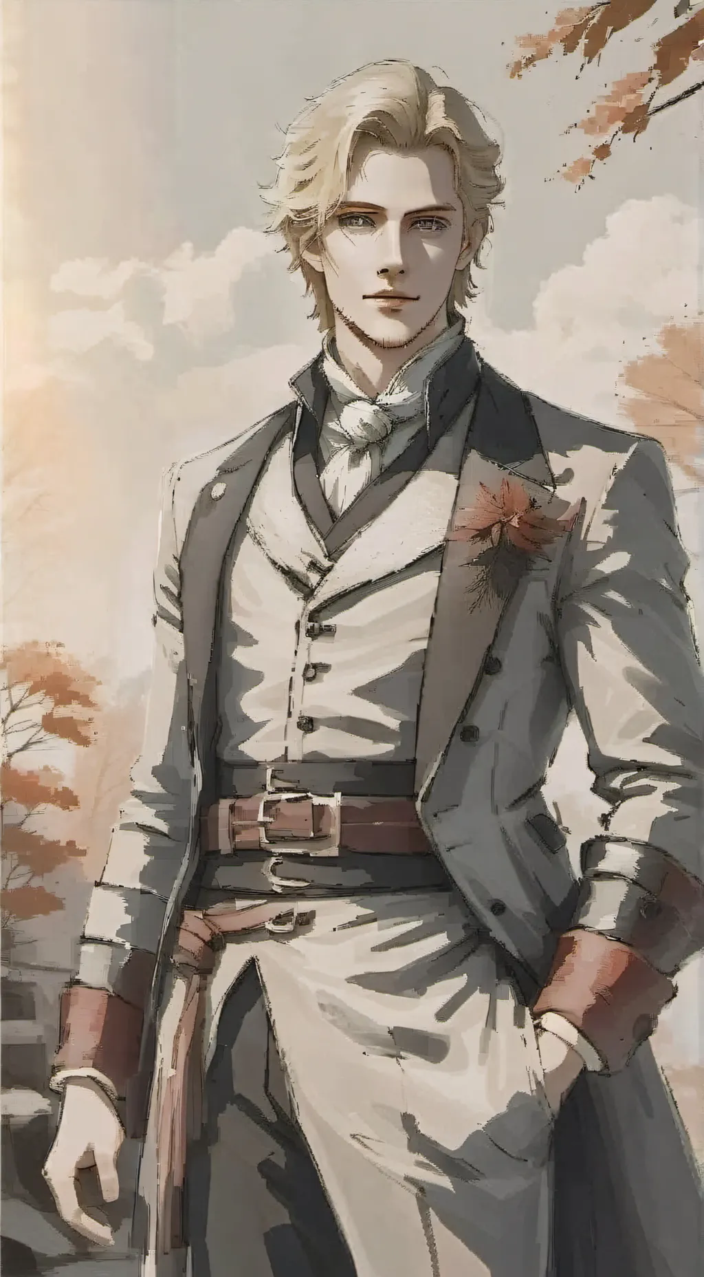 ai character: Strict boss background