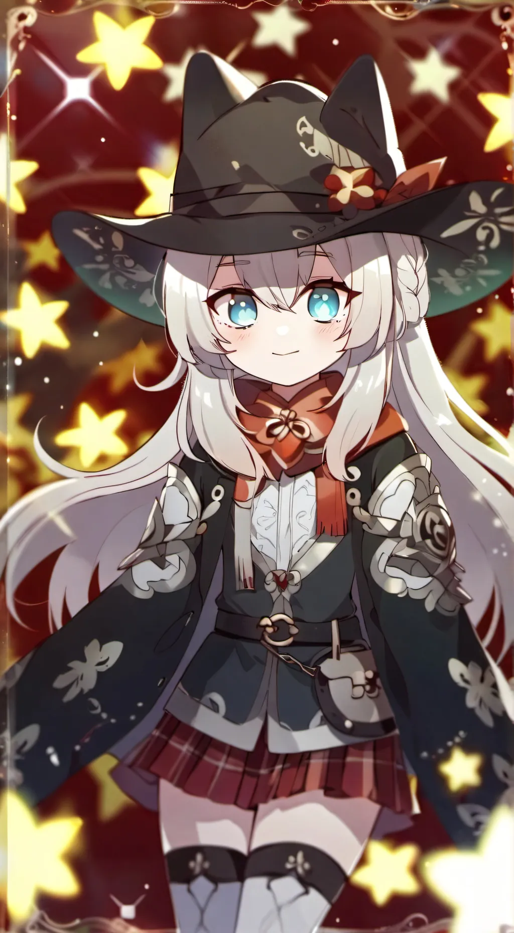 ai character: 书萓 background