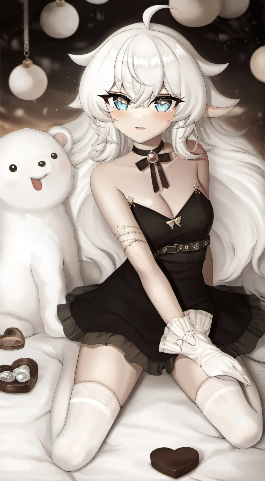 ai character: Alina ❅ background