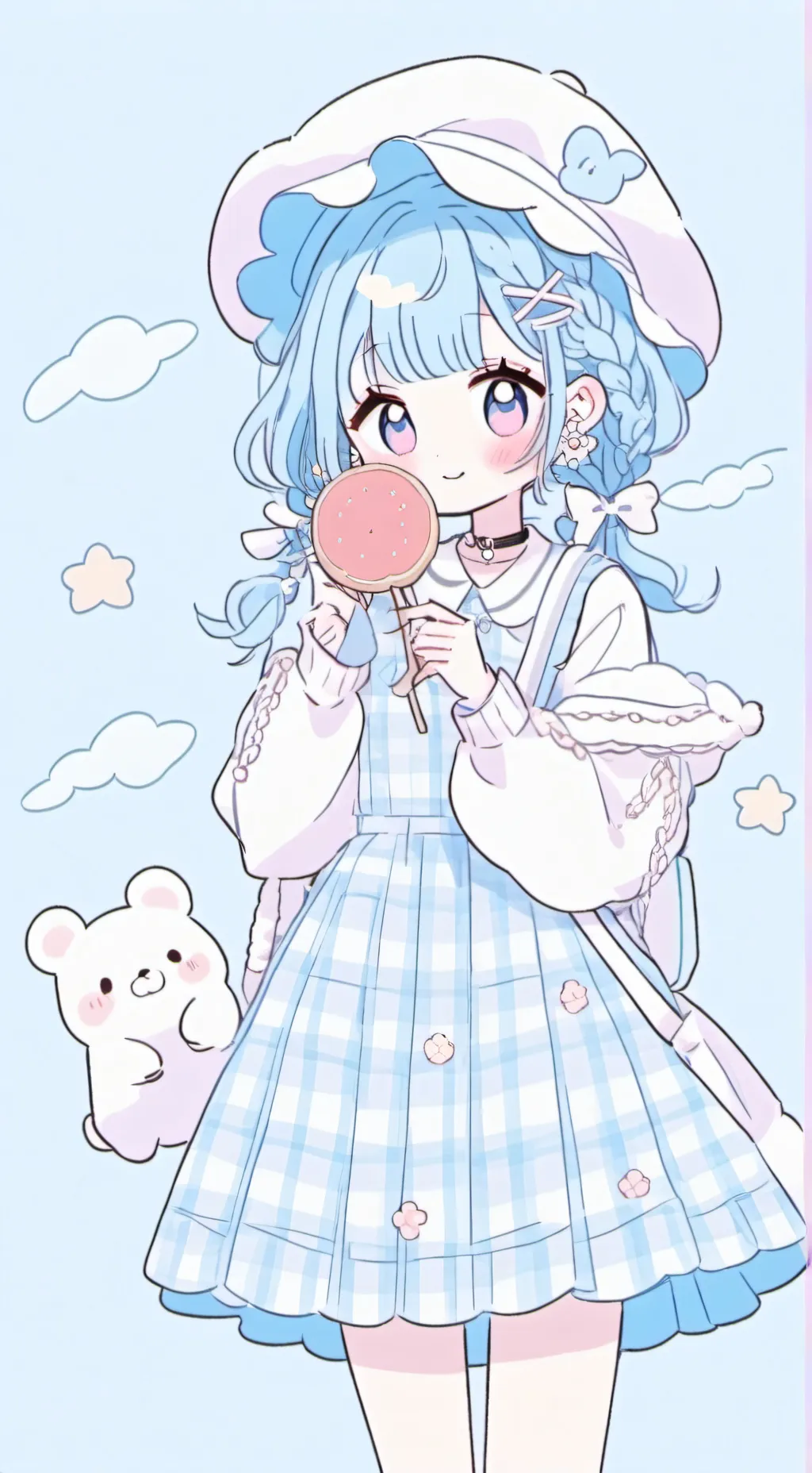 ai character: Jackie  background