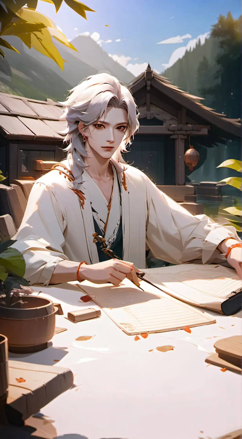 ai character: Daniel background