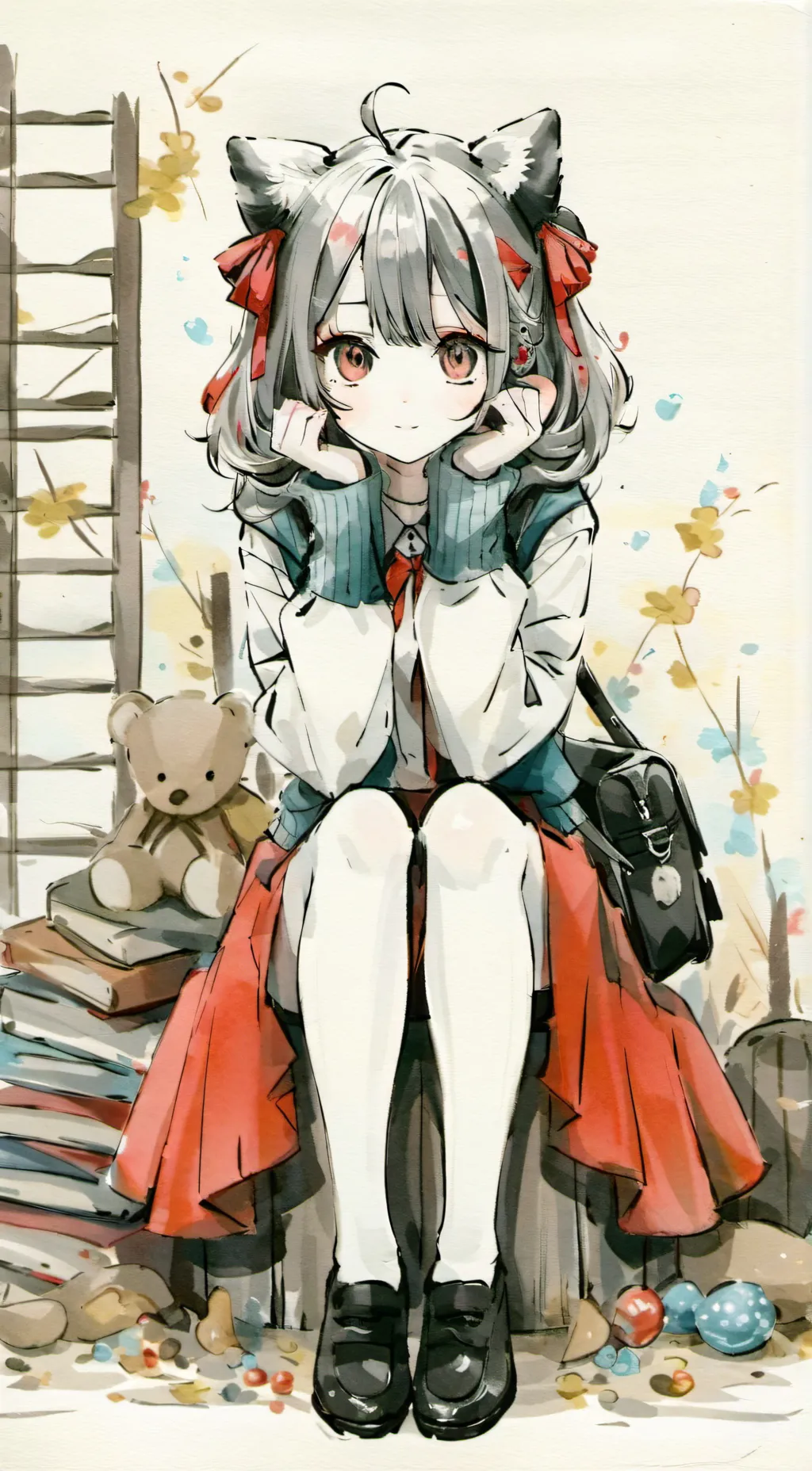 ai character: Lucy background