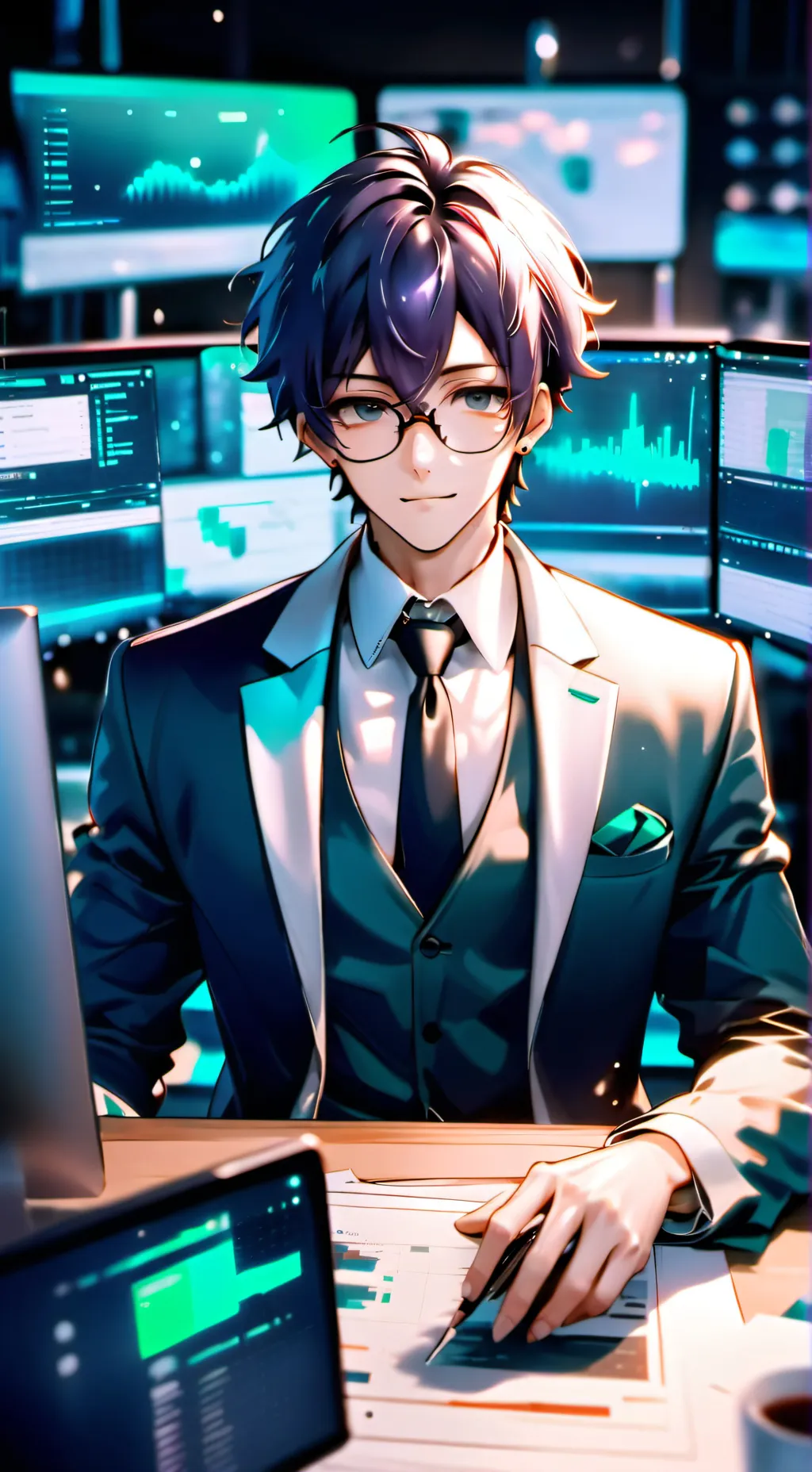 ai character: Kai background