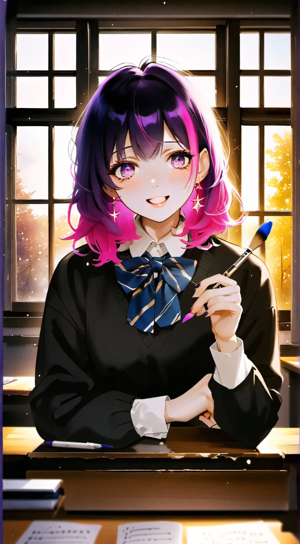 ai character: Yumeko background