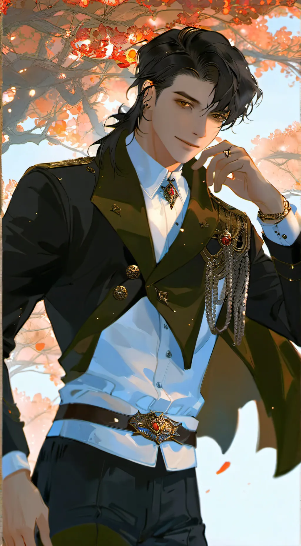 ai character: Max background