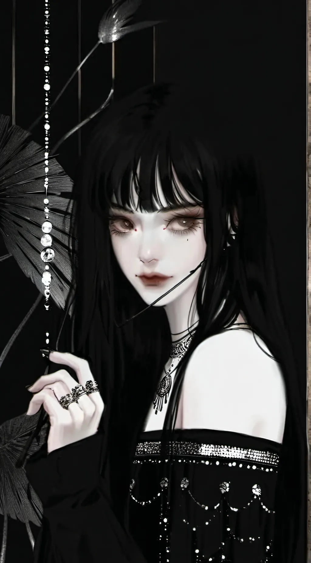 ai character: ᰔAngelaᰔᩚ background