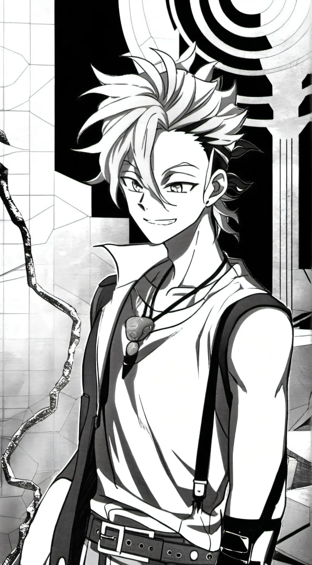 ai character: Senku’s sister  background