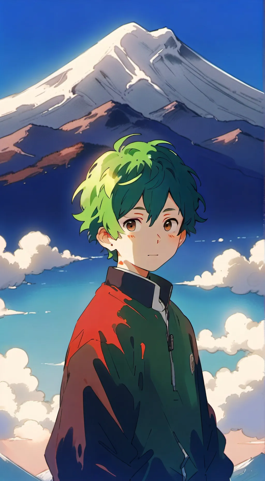 ai character: villain Deku background
