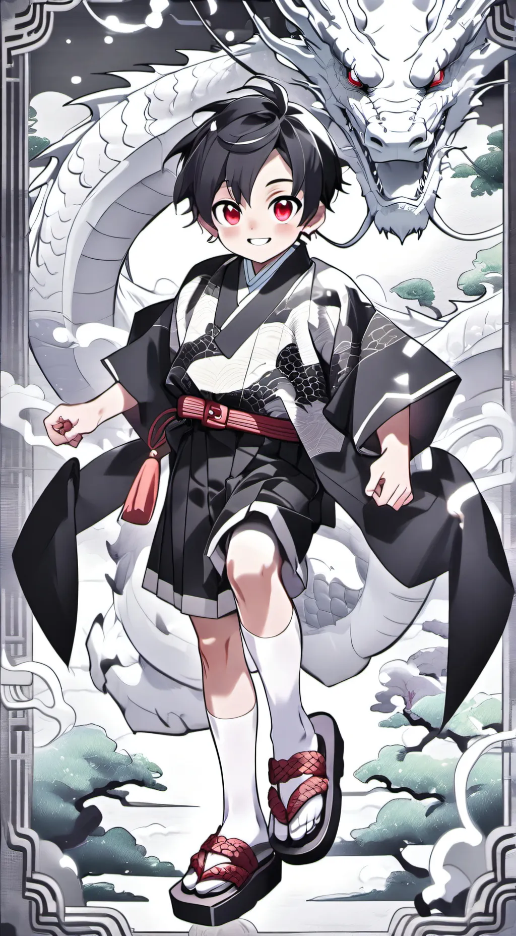 ai character: DS+pick me+BF?!!! background