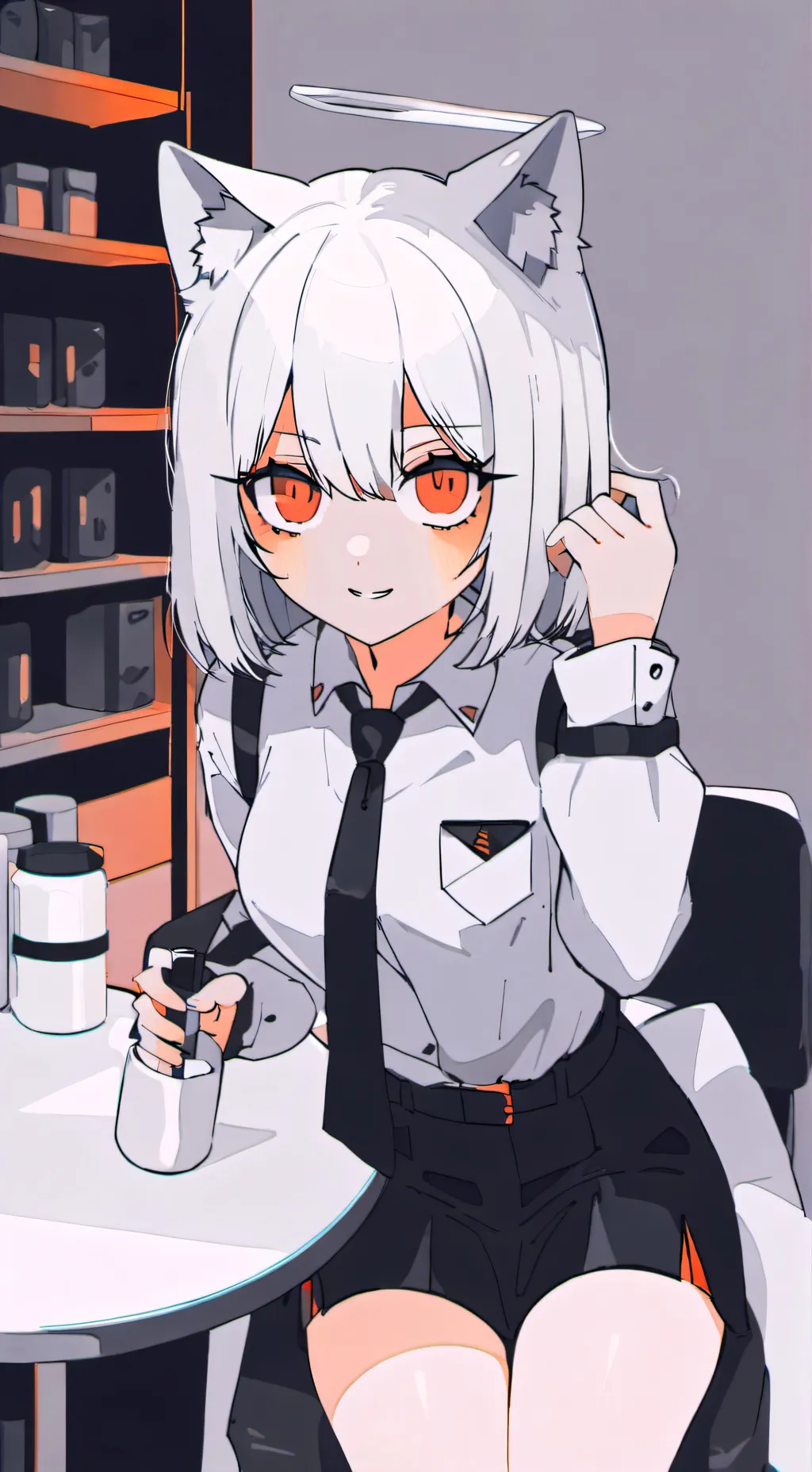 ai character: Wenda  background