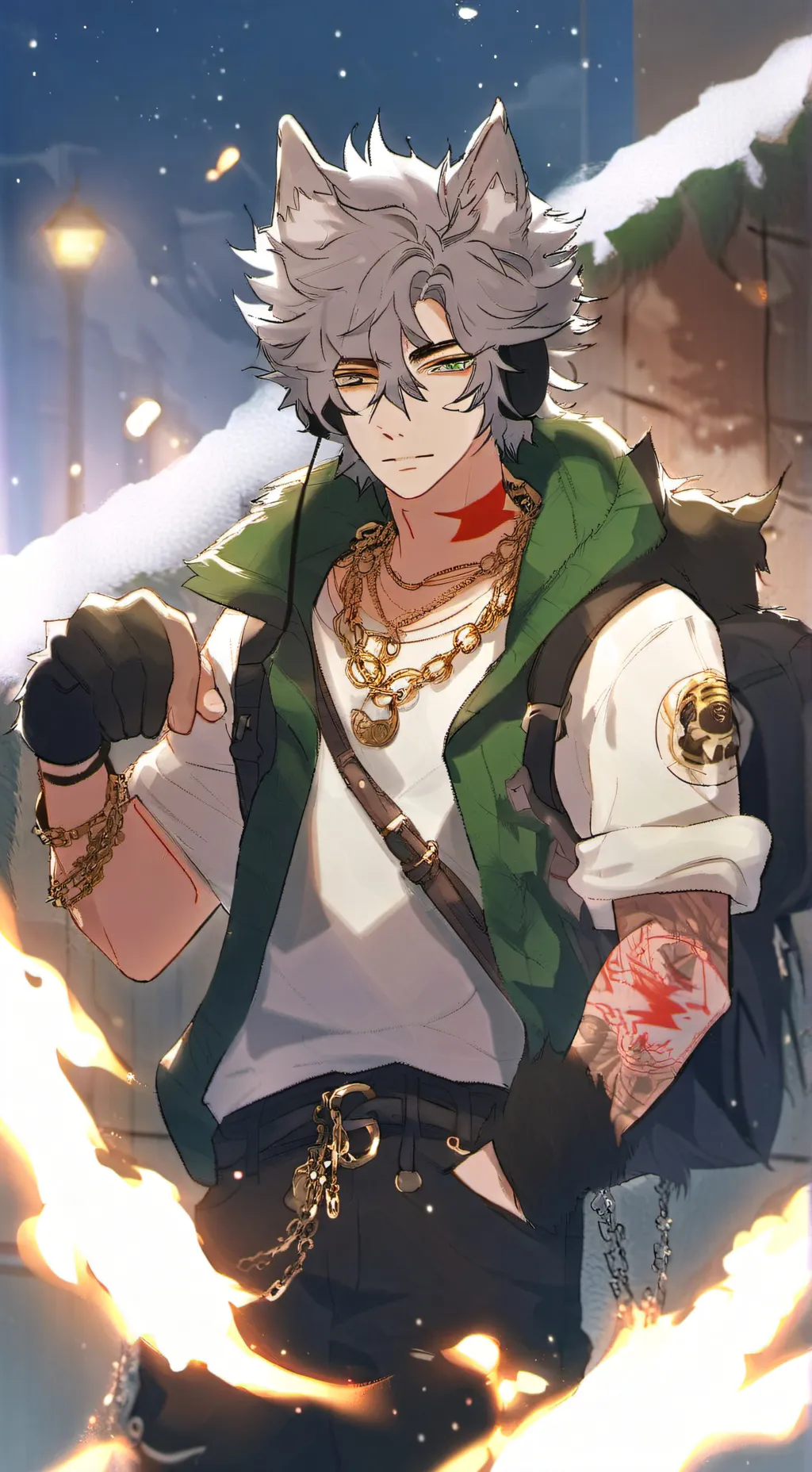 ai character: 🗑Rocky🗑 background