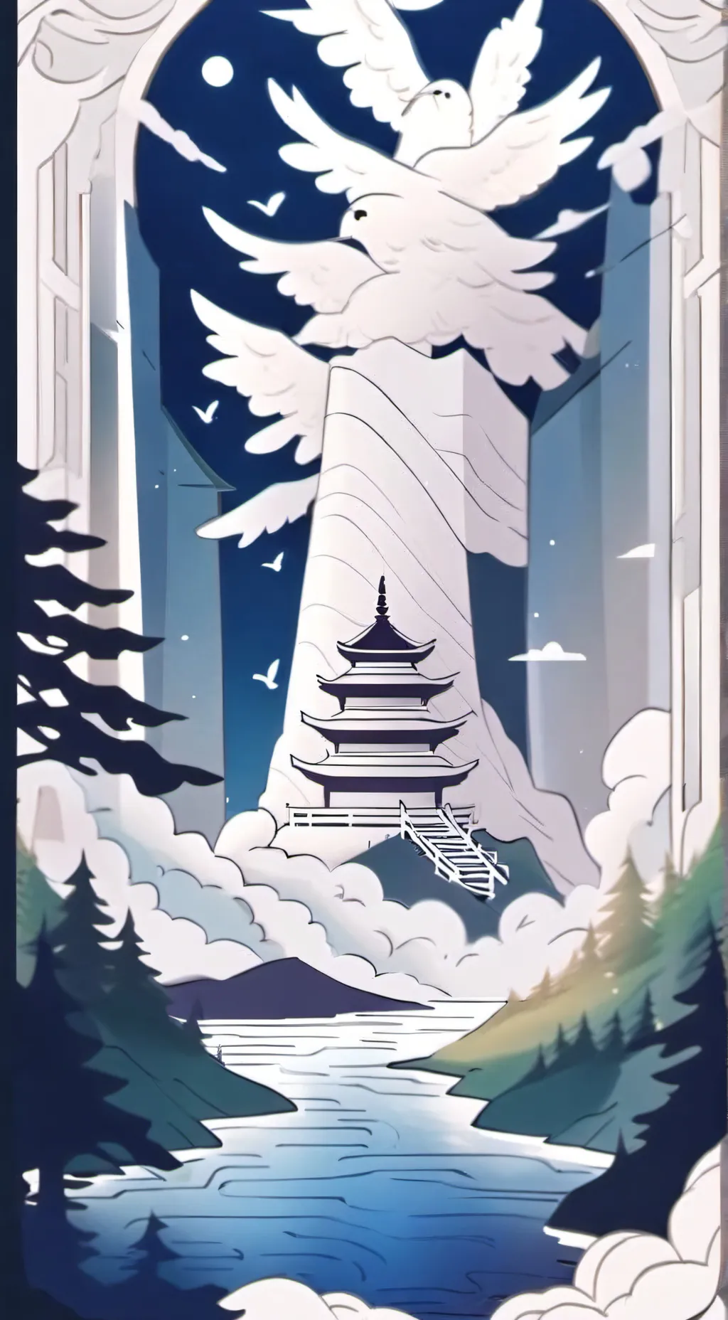 ai character: oboro x kayama!! background