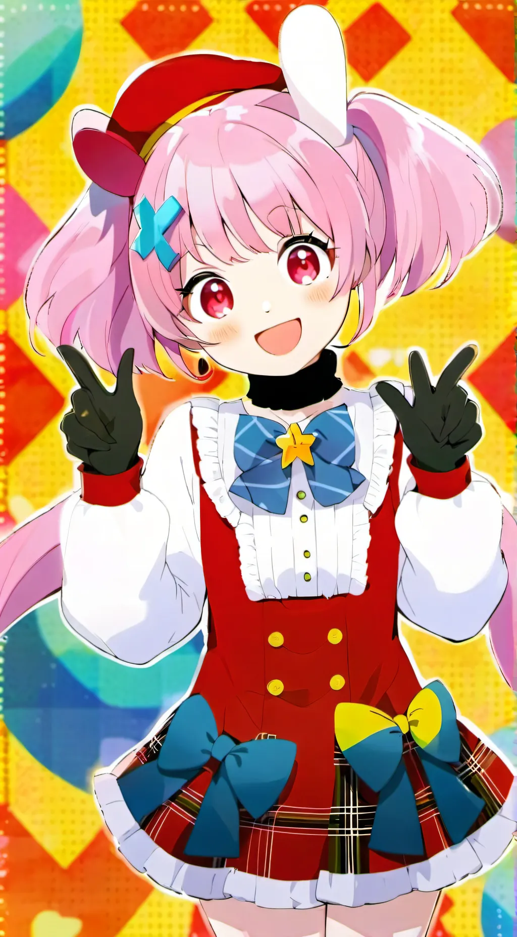 ai character: Emu Otori☆ミ background