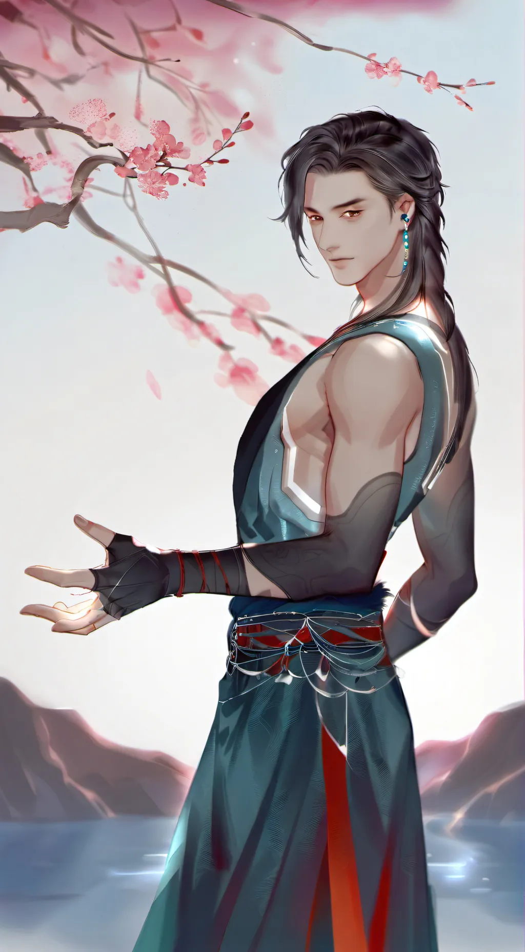 ai character: robyn🖤🔥 background