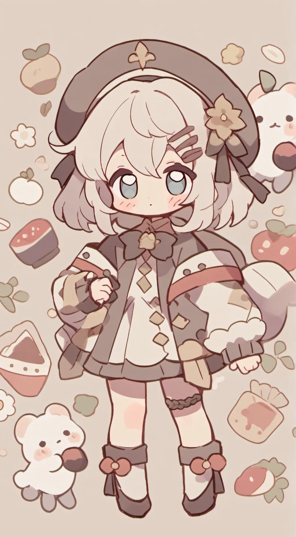 ai character: Nightmare sans background