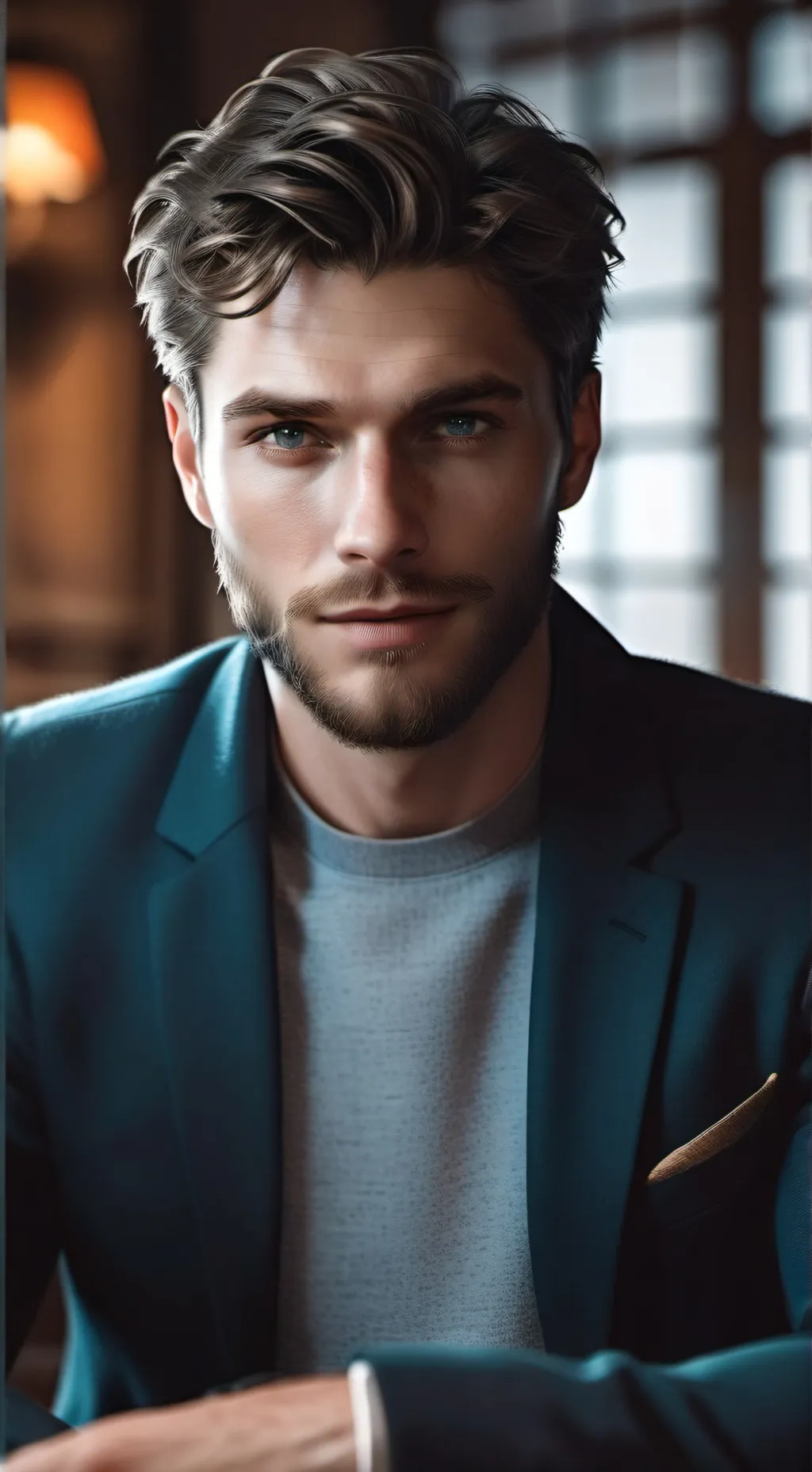 ai character: Louis background