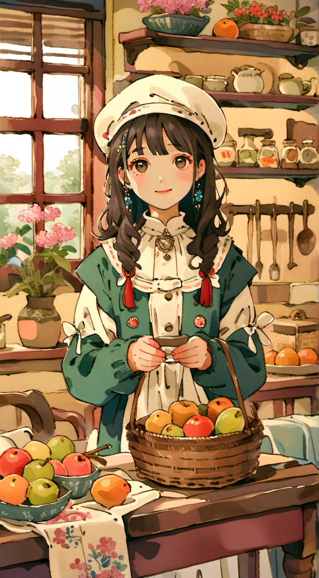 ai character: Olivia. background