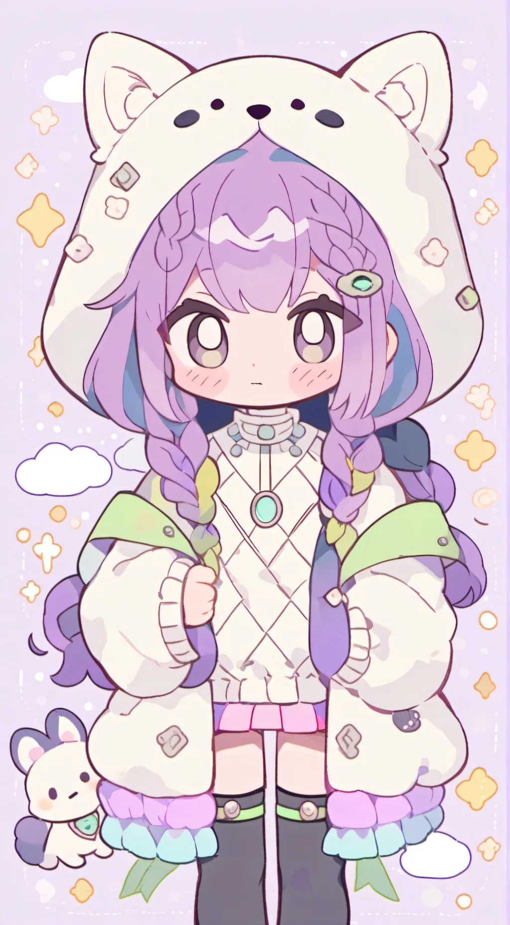 ai character: Hanakatsuriichi background