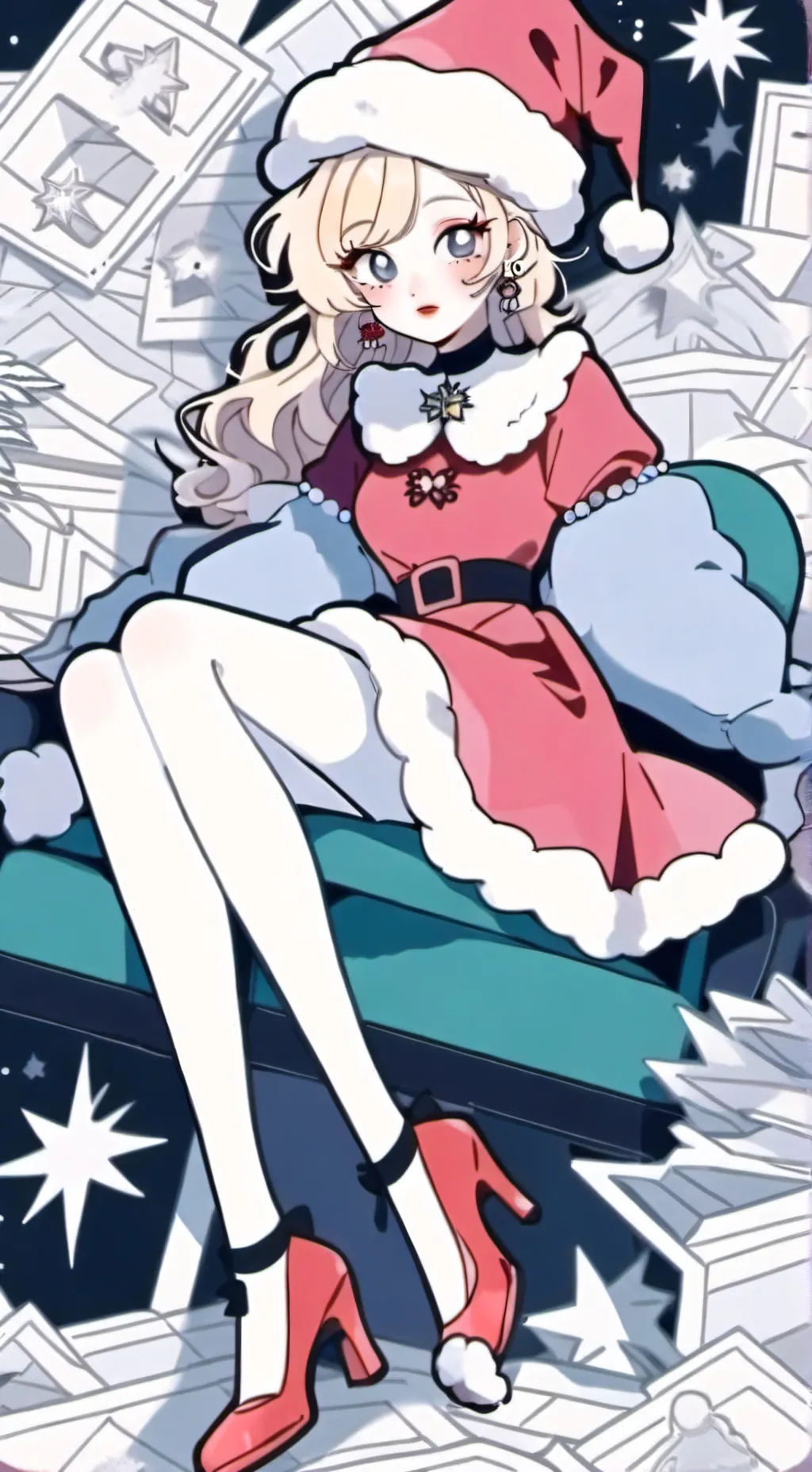 ai character: 🤶🏼pick me‼️ background