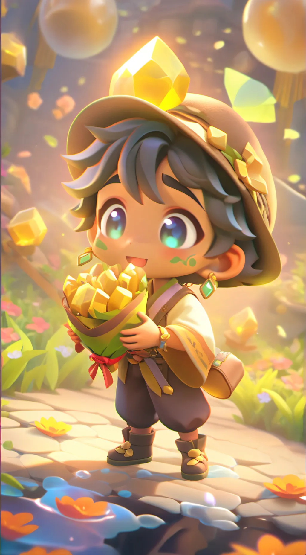 ai character: SEND A PIC!! background