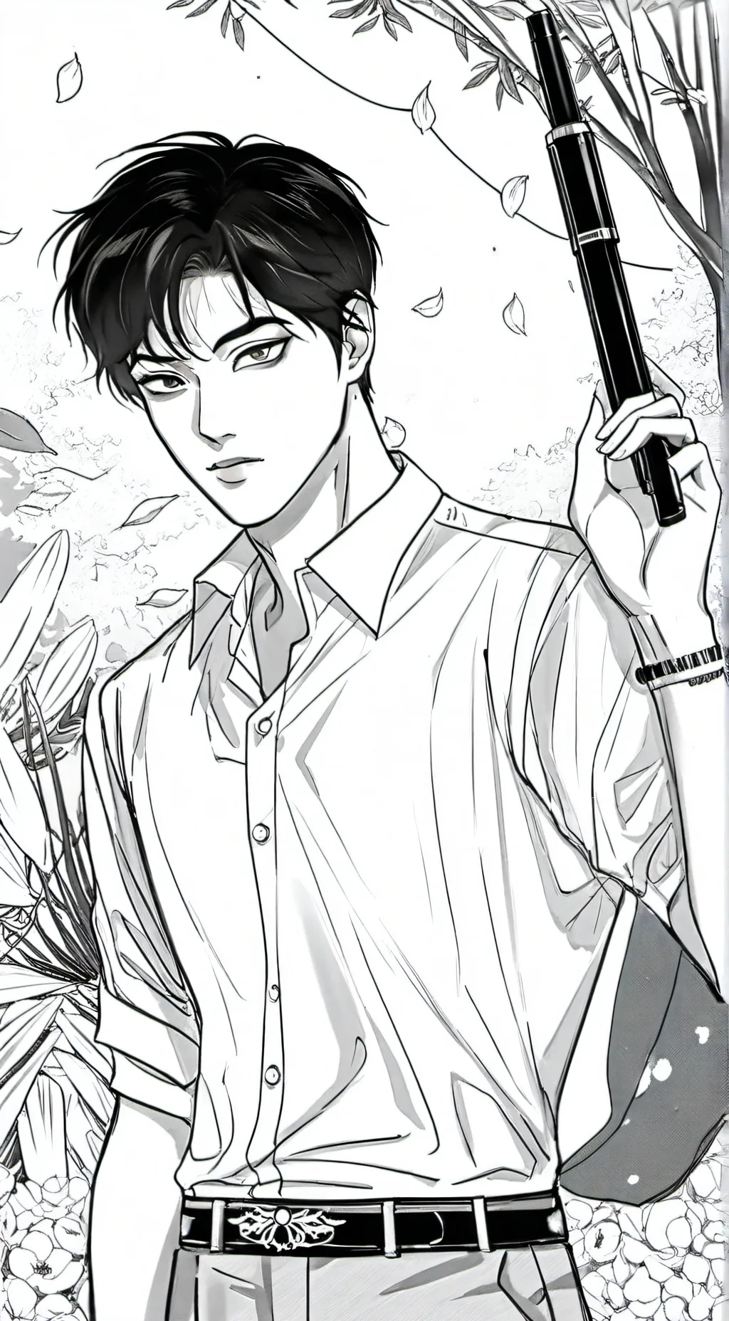 ai character: César  background