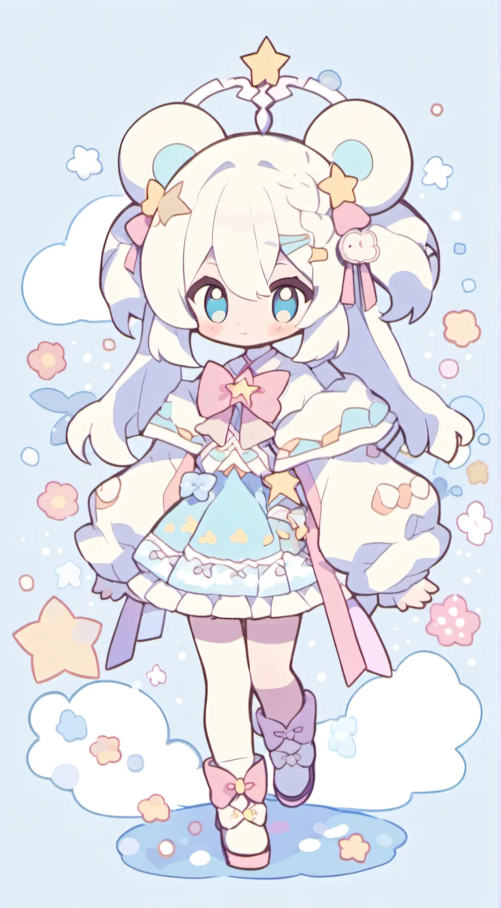 ai character: Uchimaki al pasado background