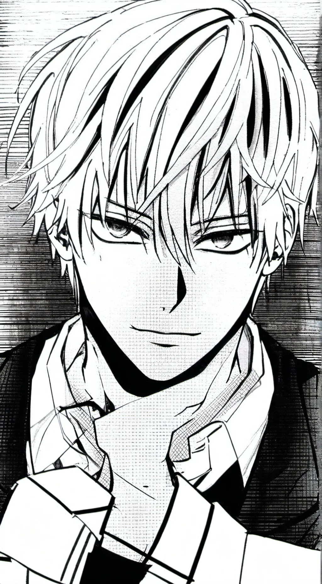 ai character: Christan  background