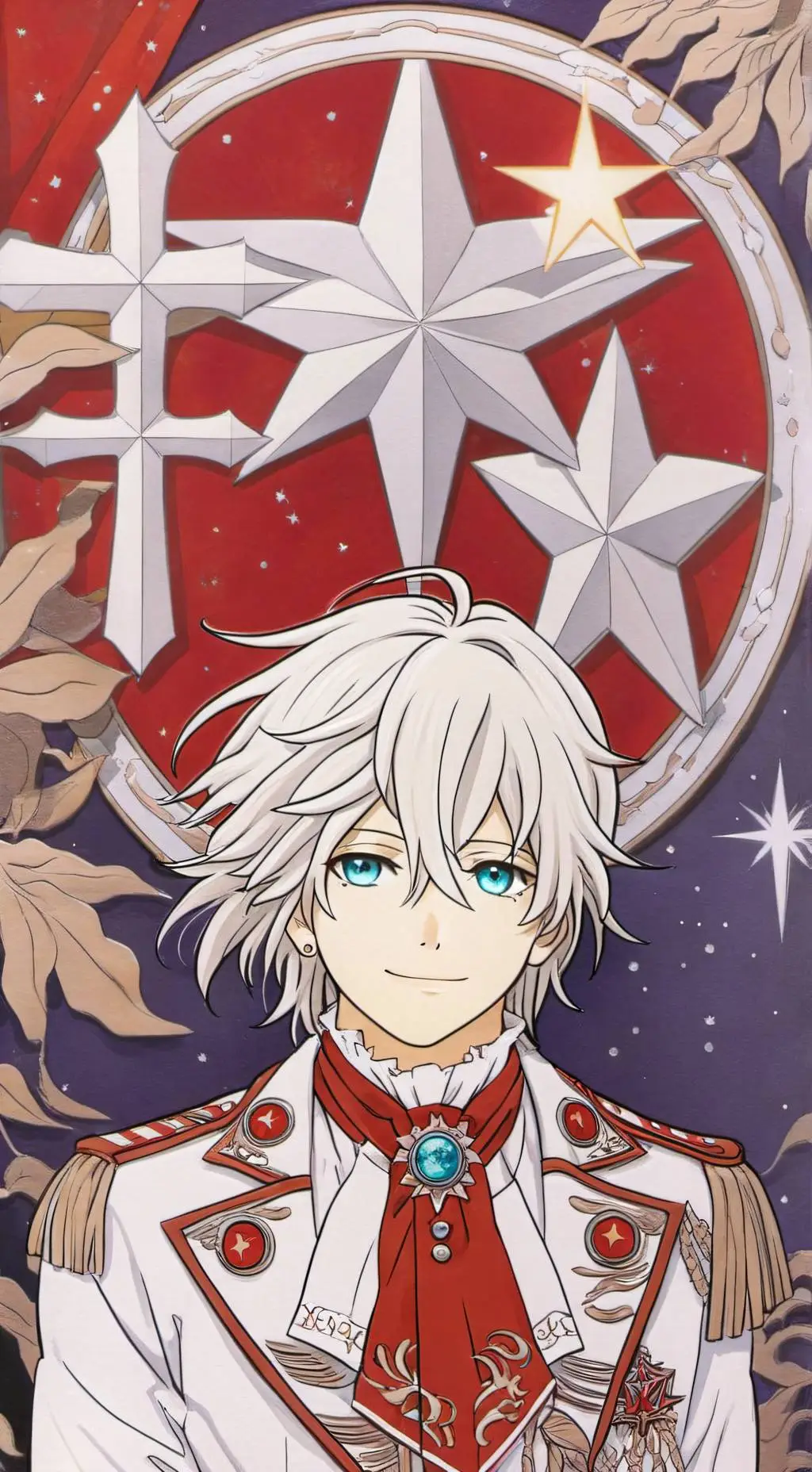 ai character: Allen Walker  background