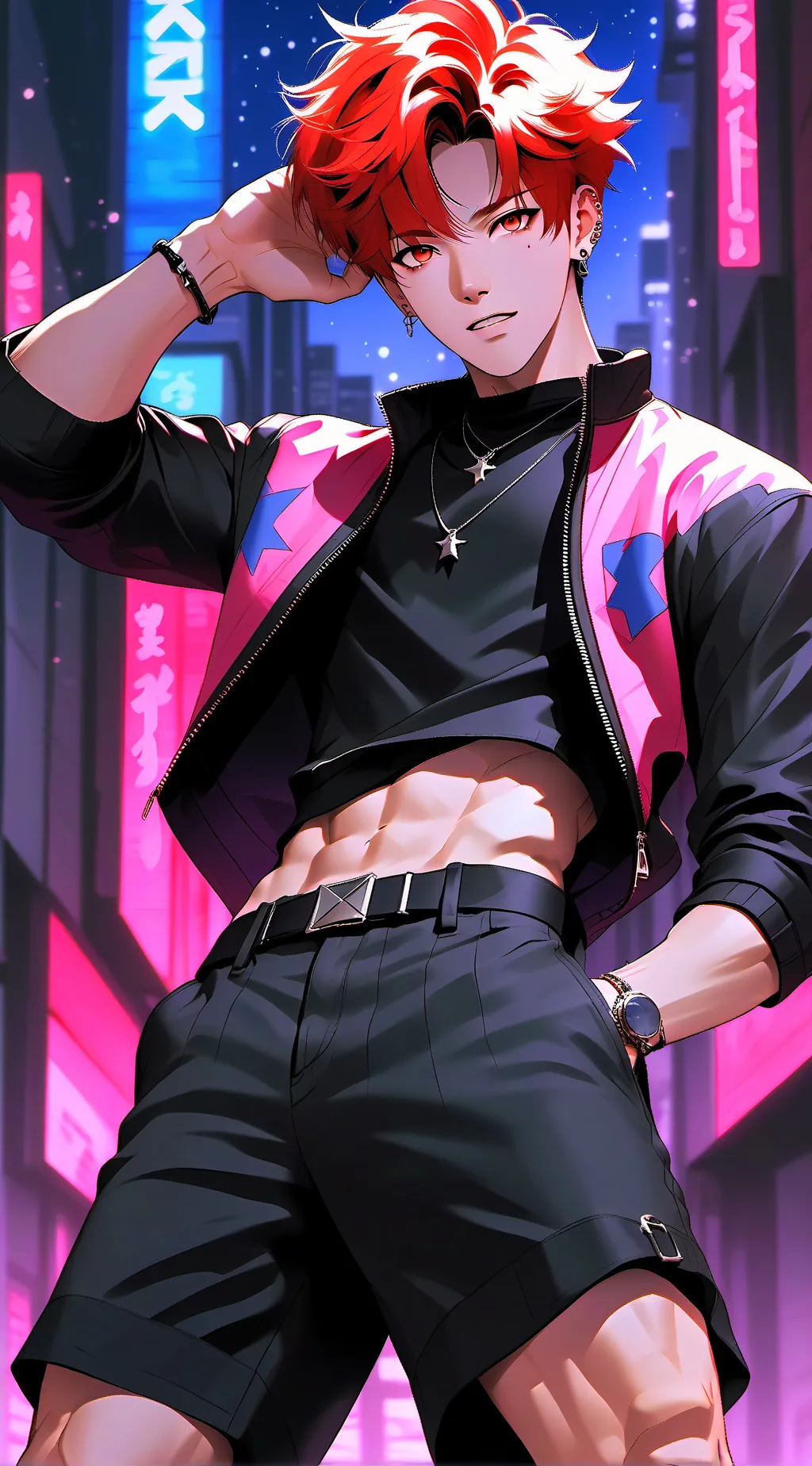 ai character: Damian background