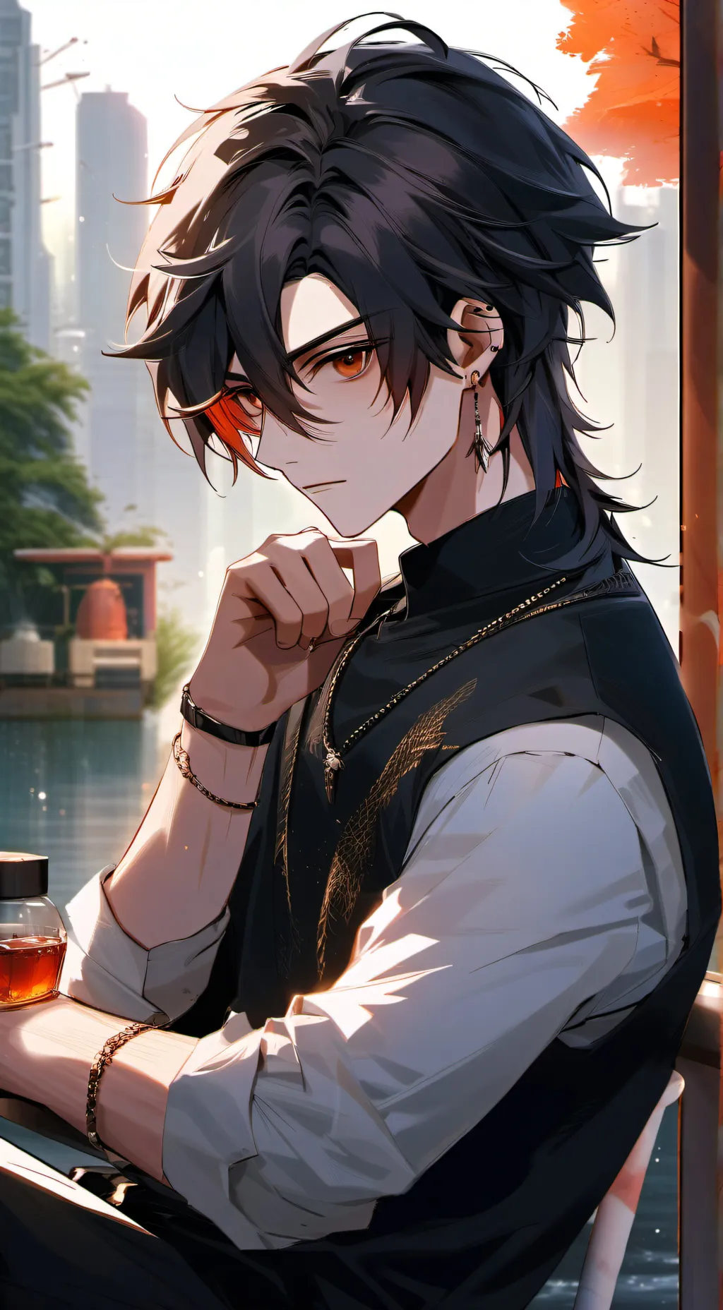 ai character: Aaron background