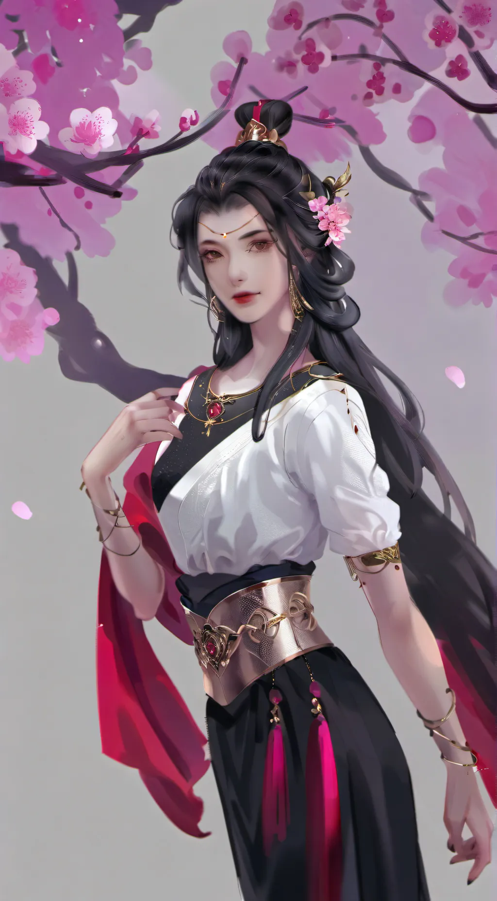 ai character: MHA winter  background