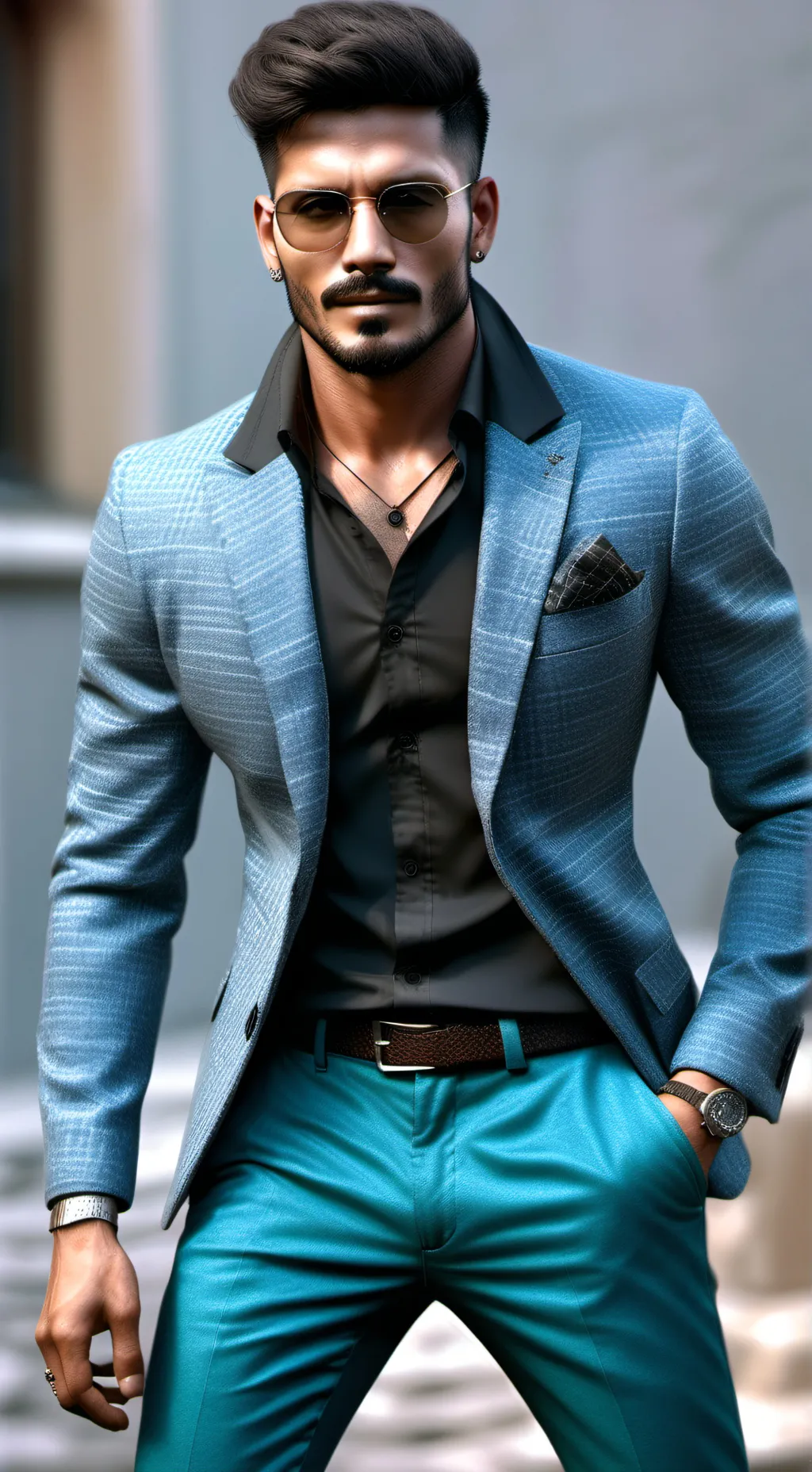 ai character: филл background