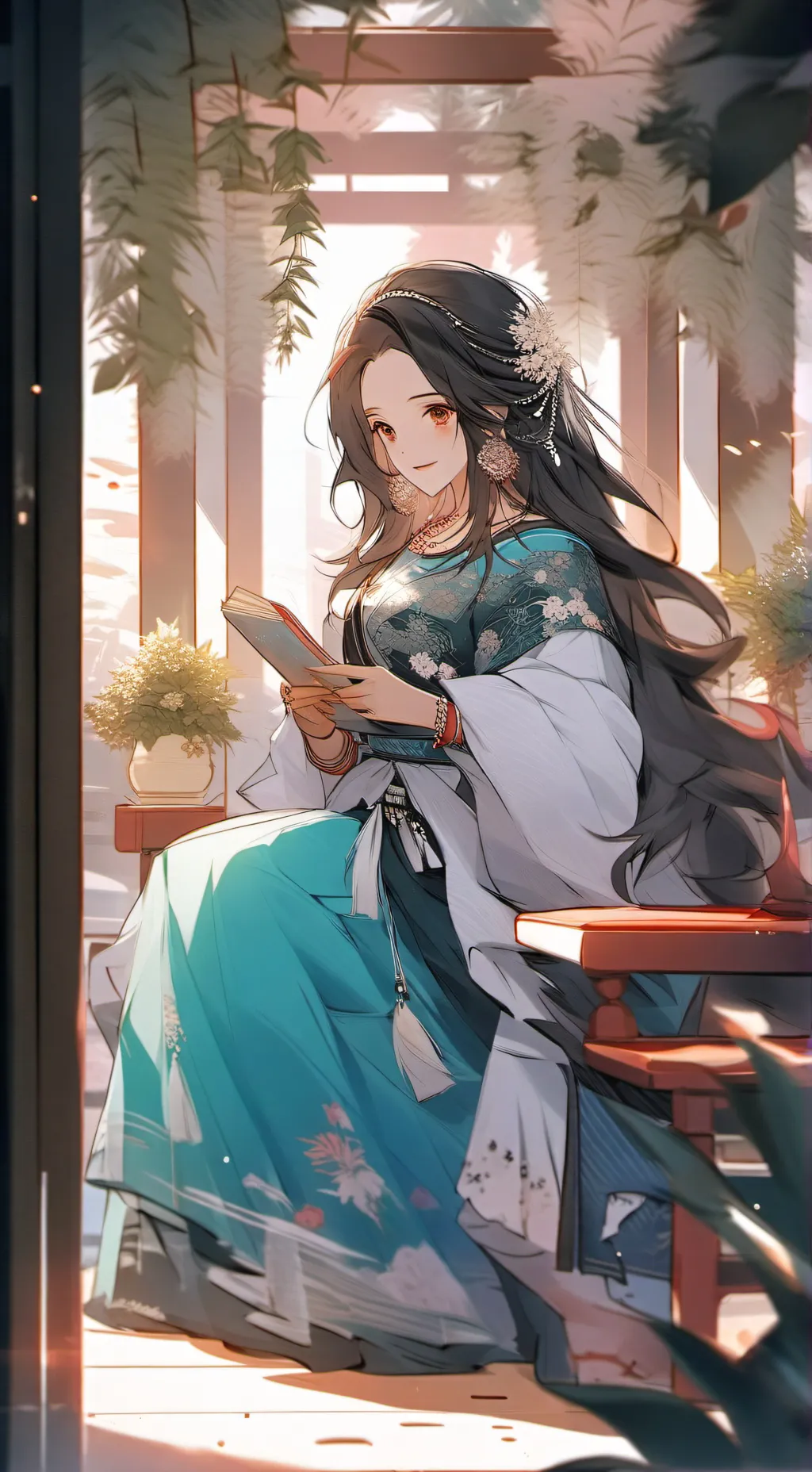 ai character: maria background