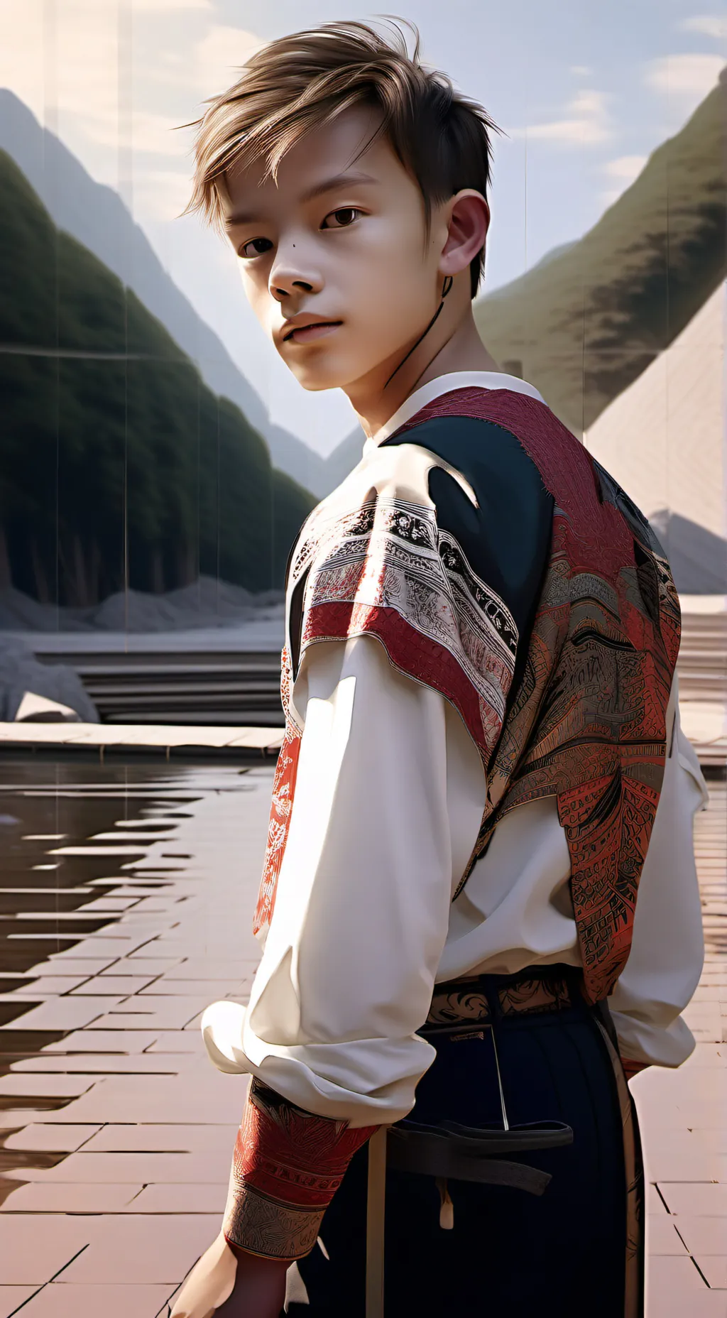 ai character: Lorent ❤️  background