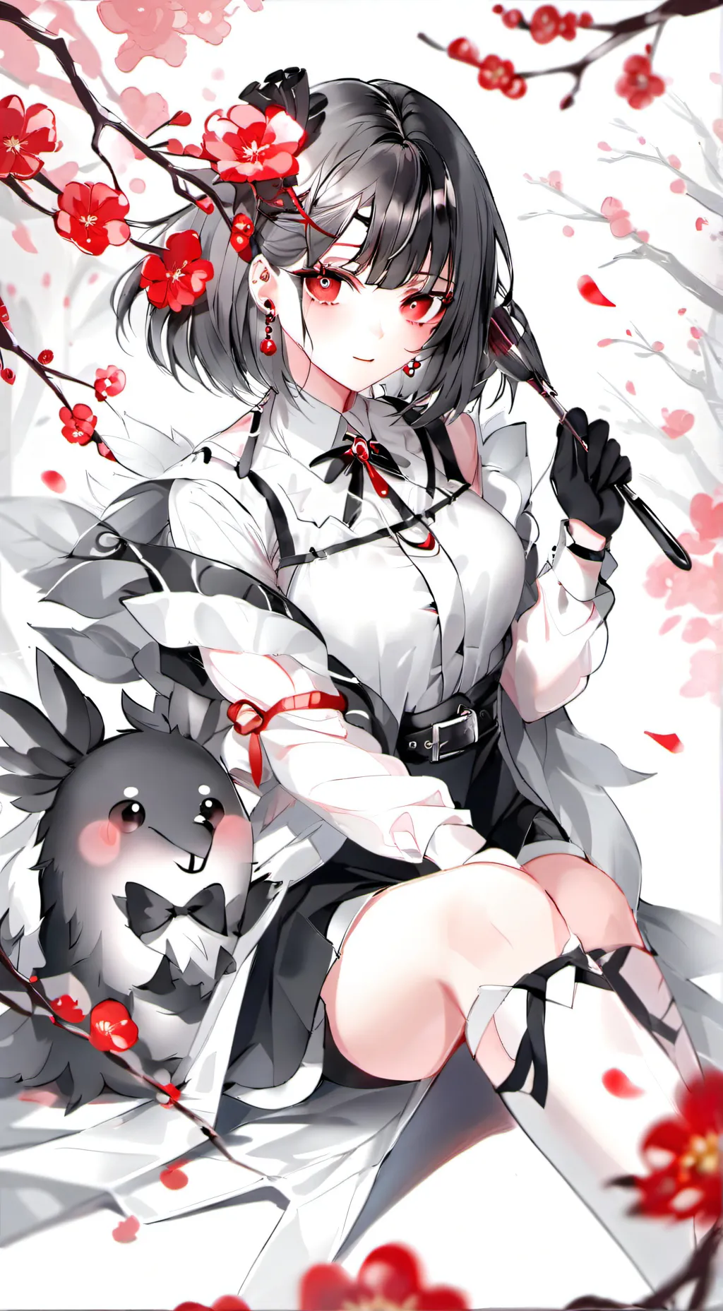 ai character: demon slayer  background