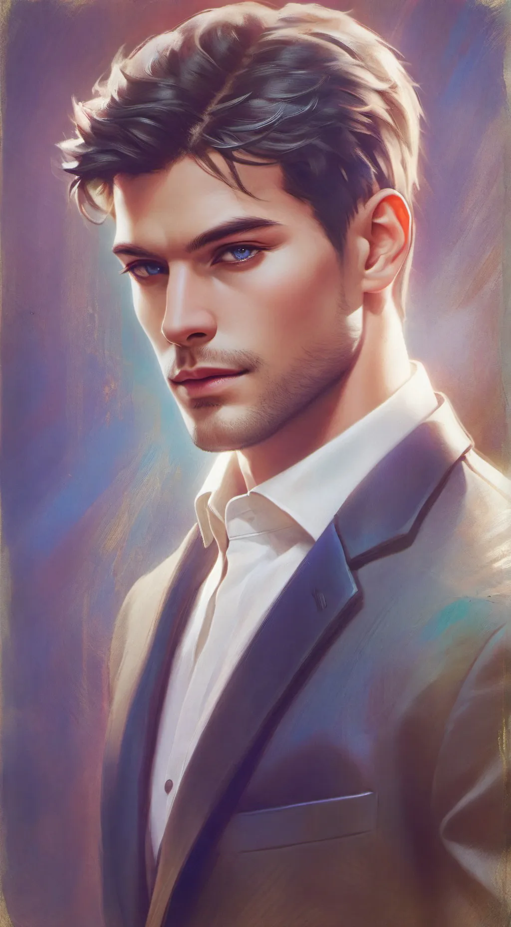 ai character: Derek background