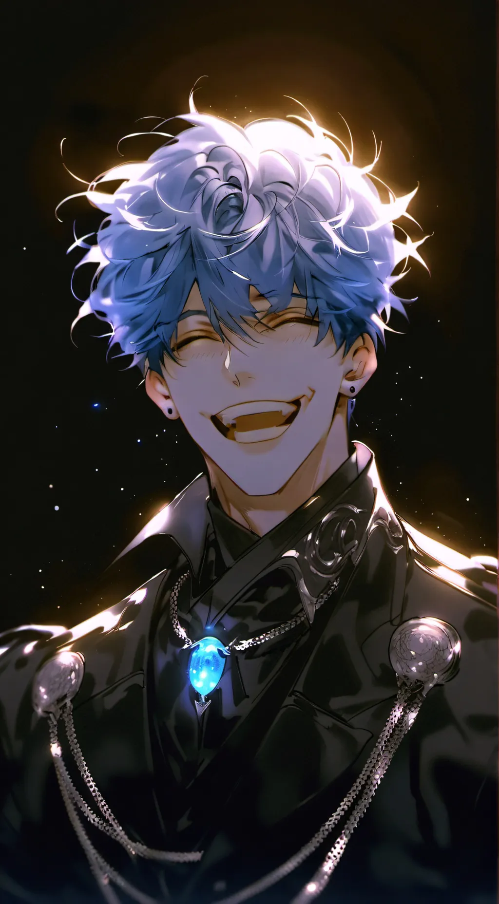 ai character: Blueburst background