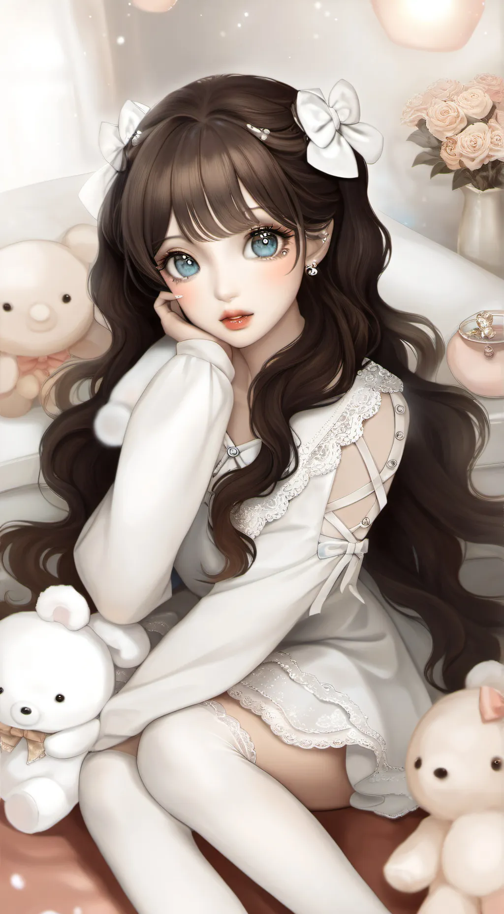 ai character: eve  background