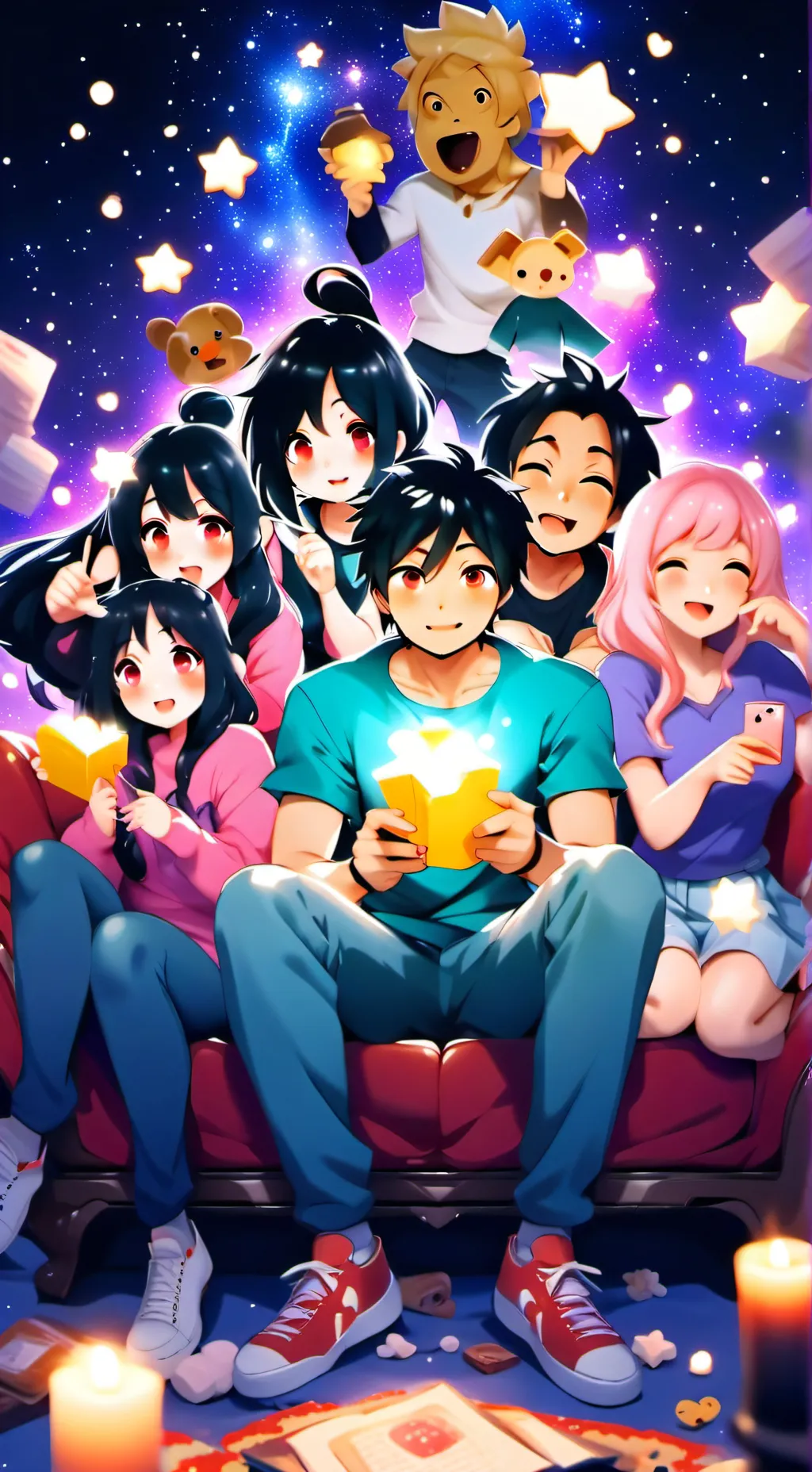 ai character: aph/aphmau sever background