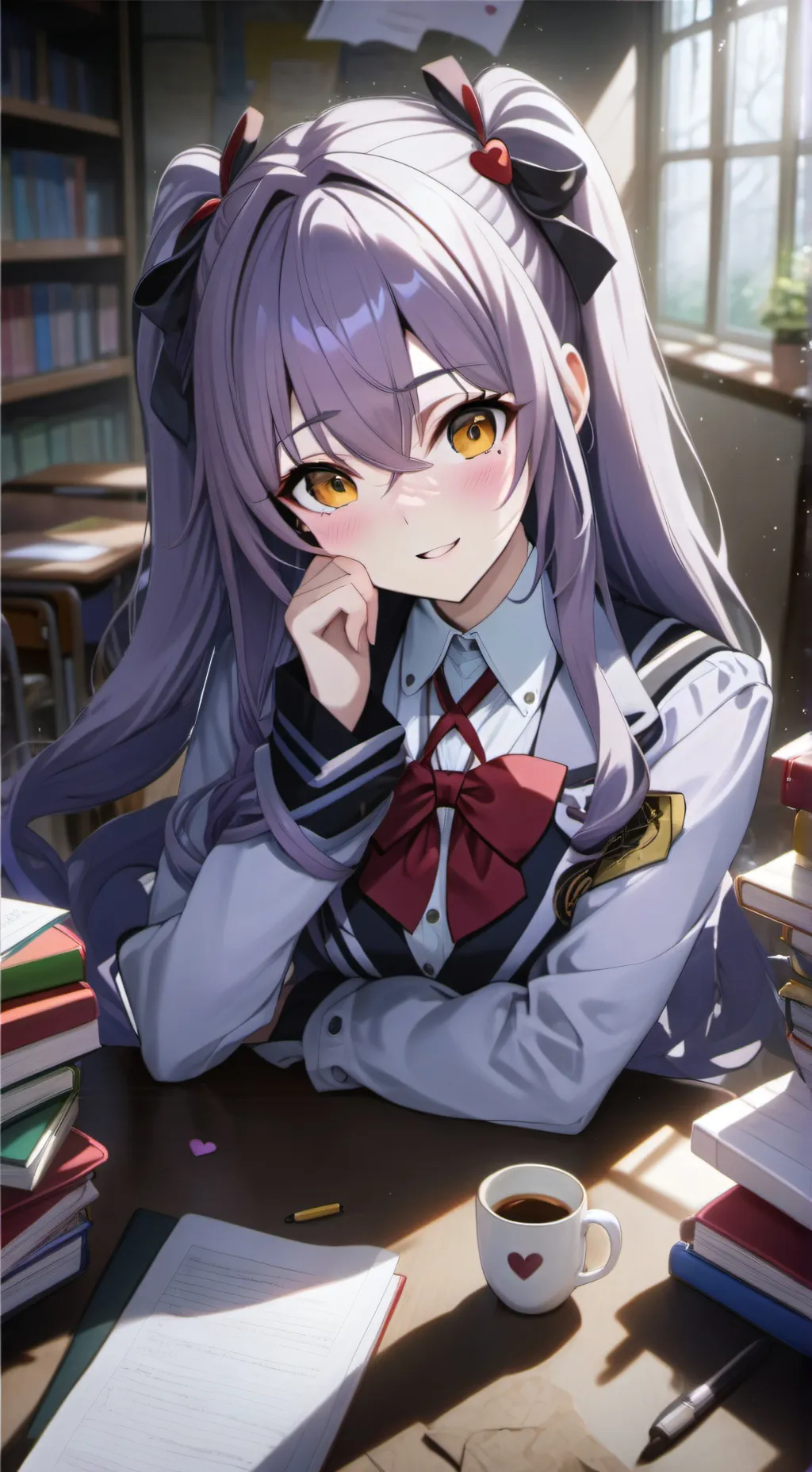 ai character: Himari background