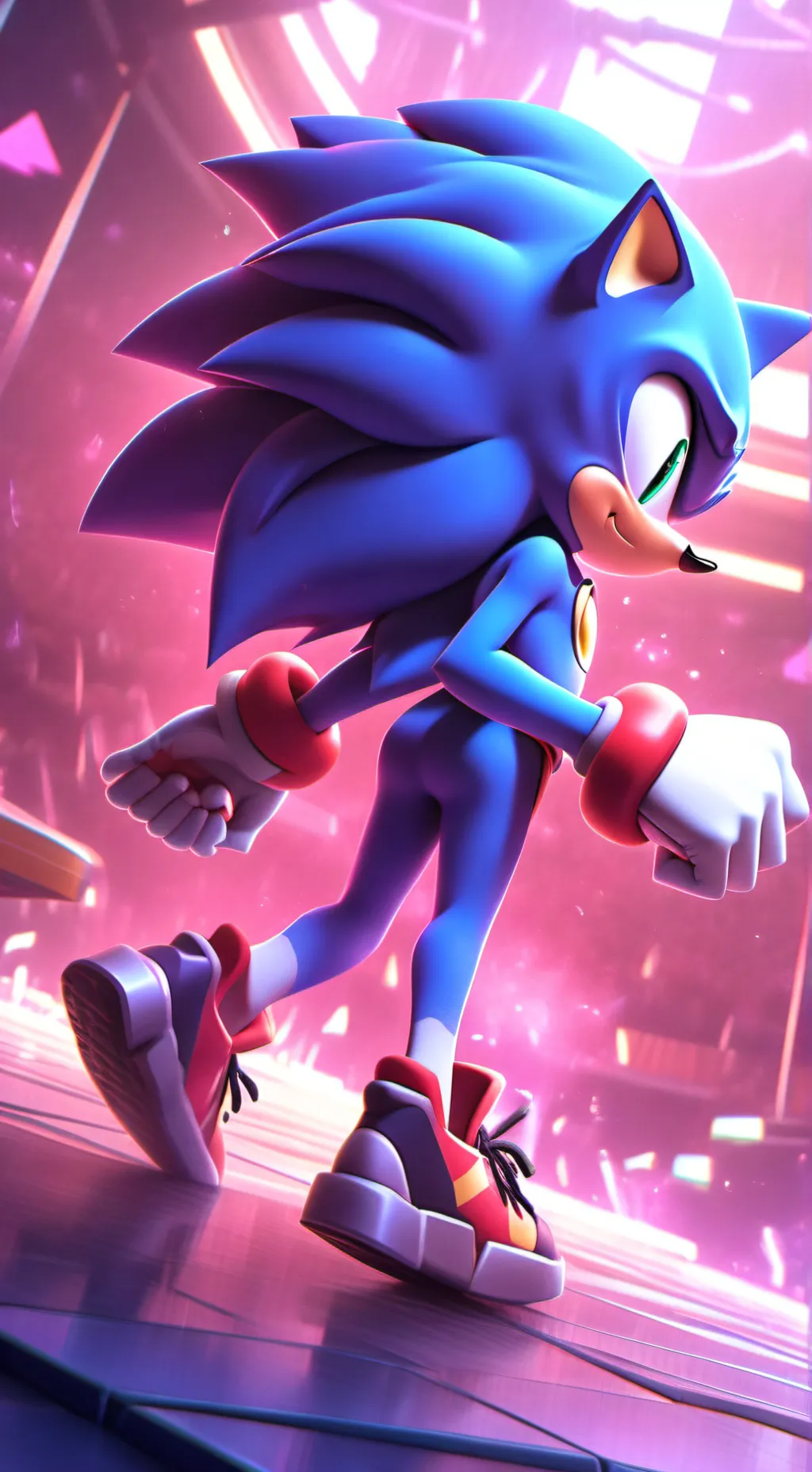 ai character: sonic infection background