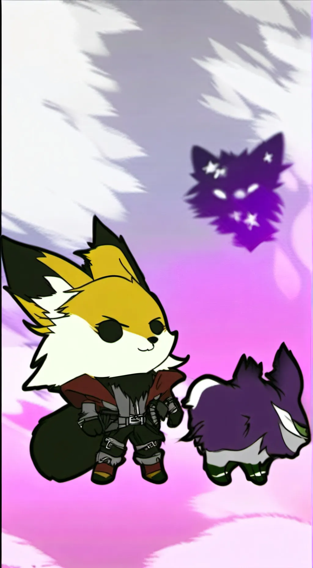 ai character: solar  background