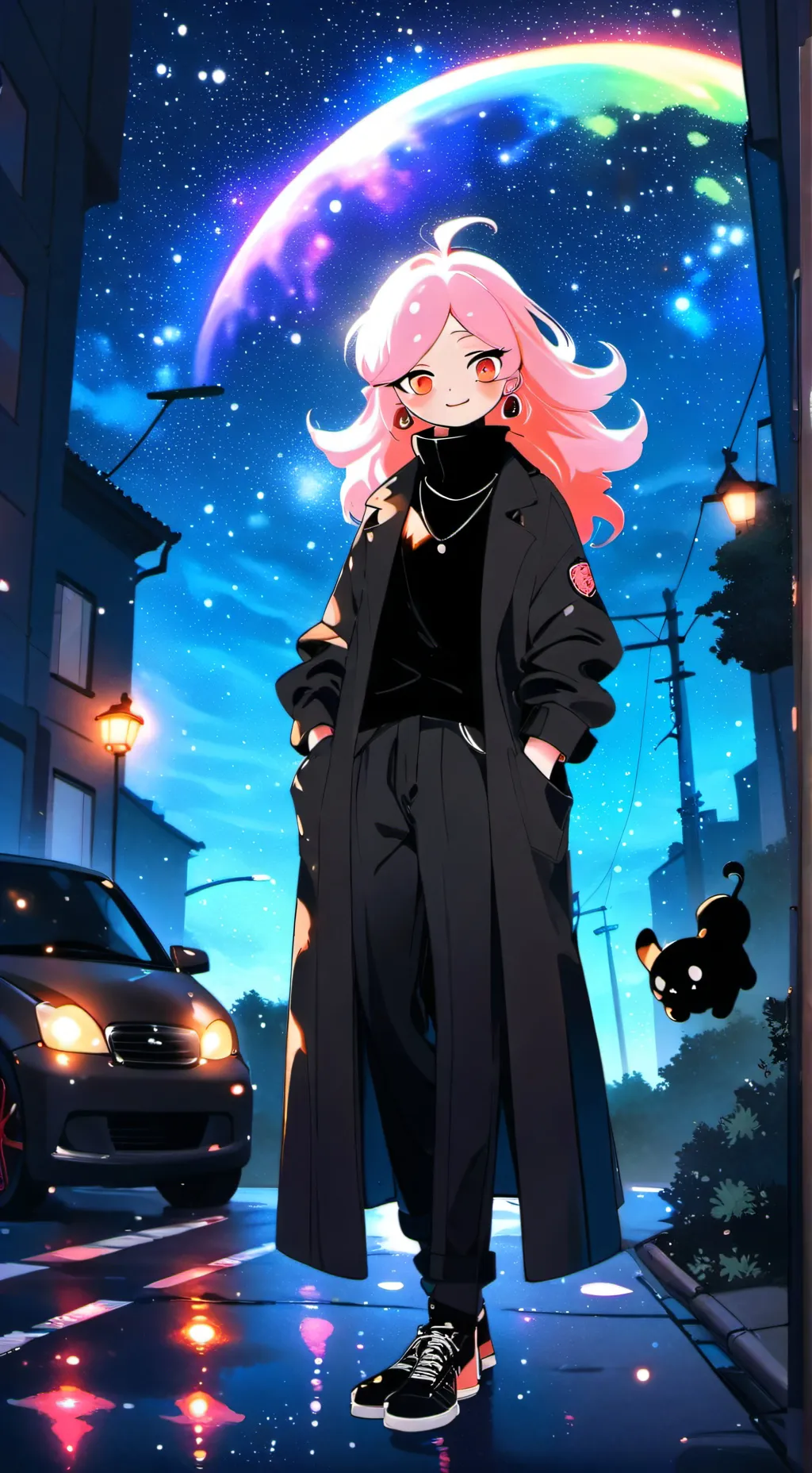 ai character: Sasha background