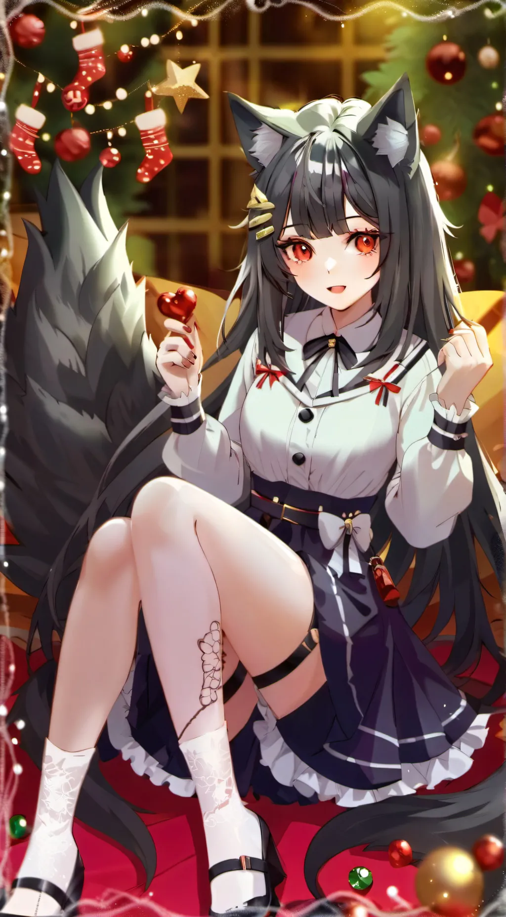 ai character: Aurora  background