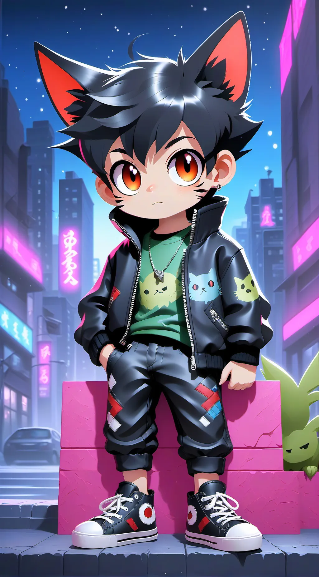 ai character: mike background