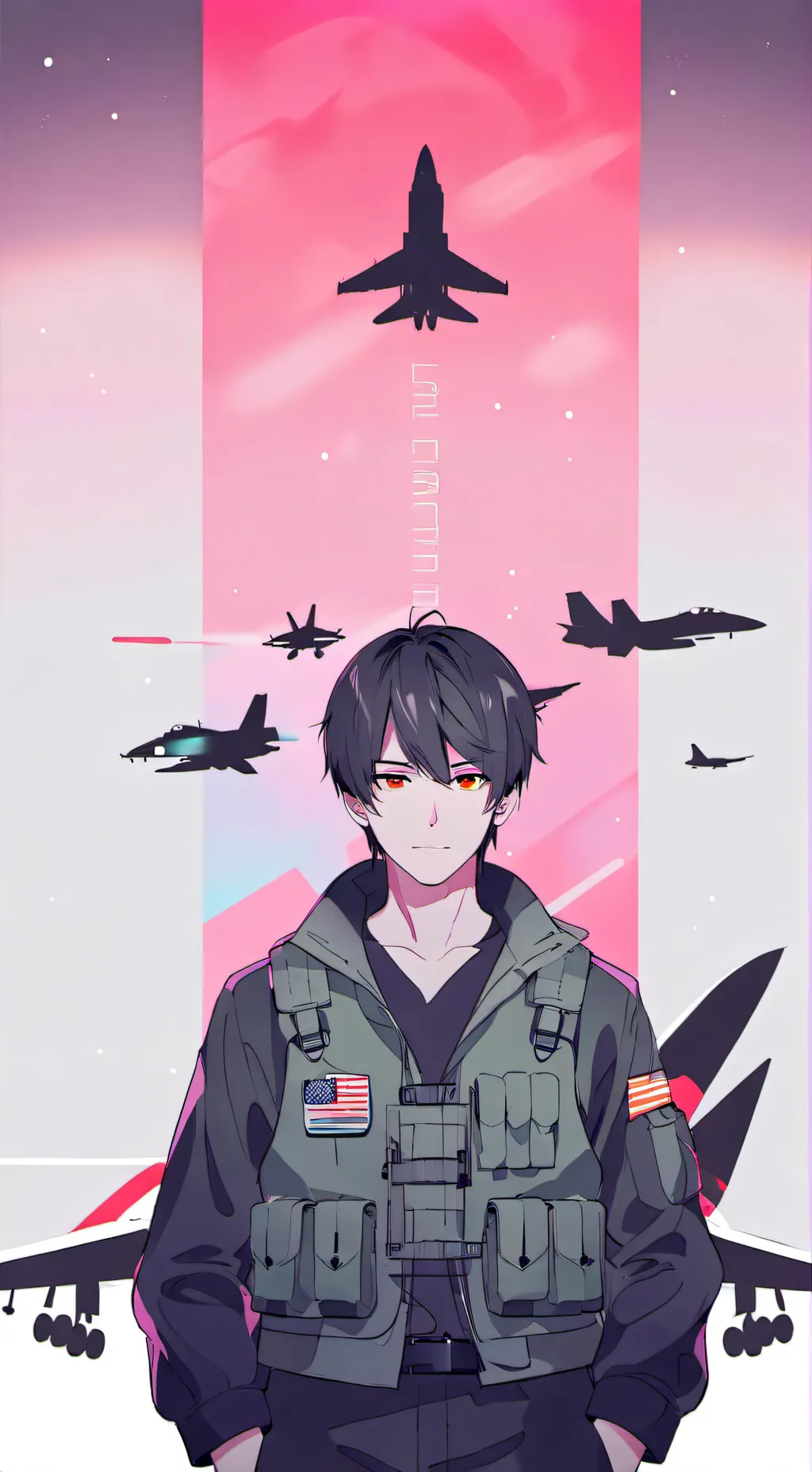 ai character: War story  background