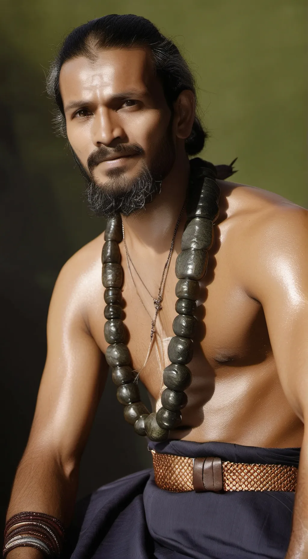 ai character: gibbrish background