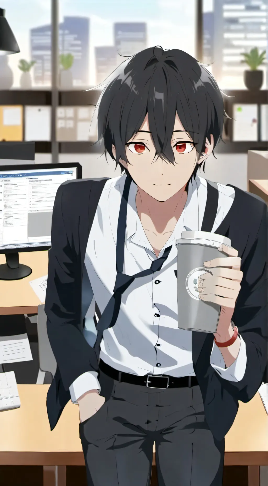 ai character: bullyer's office background