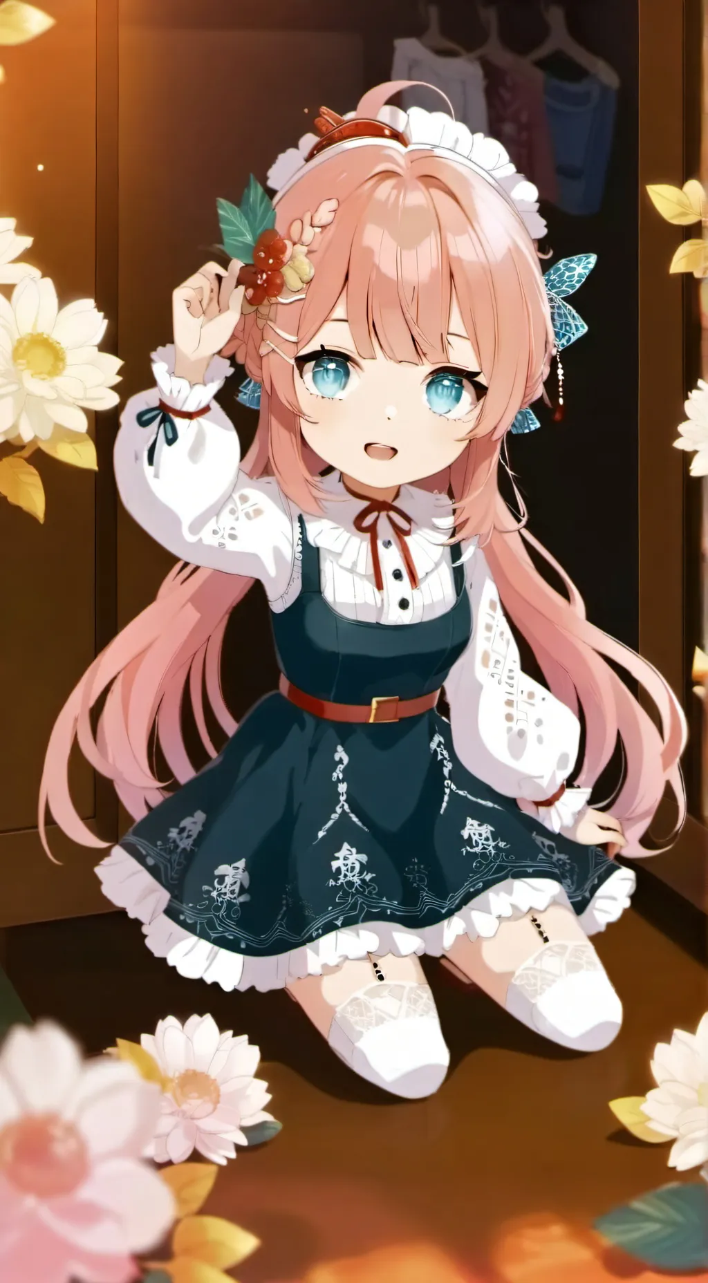 ai character: mia the doll background